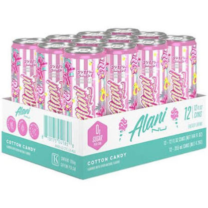 Picture of ALANI NU COTTON CANDY 12OZ 12CT