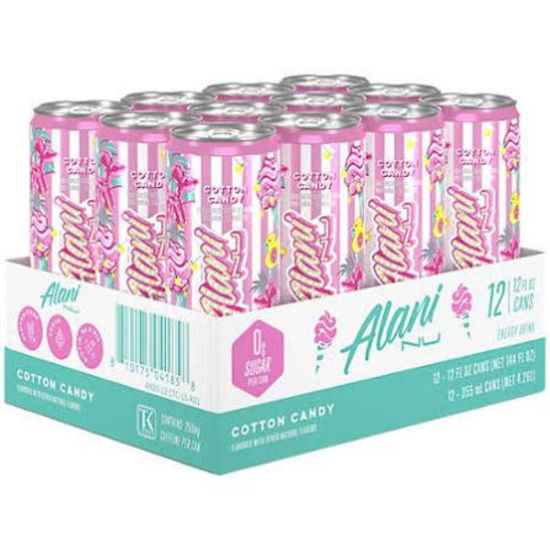Picture of ALANI NU COTTON CANDY 12OZ 12CT