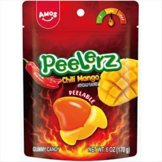 Picture of AMOS PEELERZ GUMMY CHILLI MANGO 6OZ