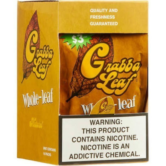 Picture of GRABBA LEAF WHOLE LEAF NATURAL GOLD