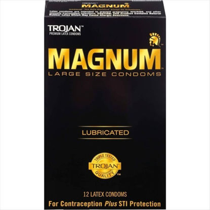Picture of TORJAN MAGNUM SINGLE CONDOM 48CT