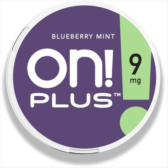 Picture of ON! PLUS BLUEBERRY 9MG 5CT